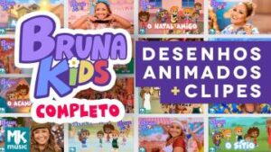 Bruna Kids COMPLETO – Desenhos Animados e Clipes – Diversão para Crianças – Festa Infantil