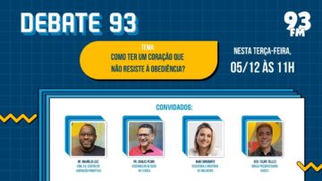 Obediência – Como vencer a teimosia? – Debate 93 –