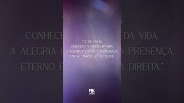 Há alegria plena na presença do Senhor! 😃 Creia e