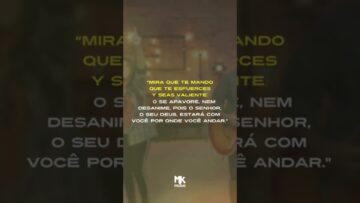 Não temas… O Senhor é a nossa força! #JehováJireh #SamuelMessias