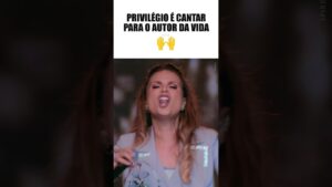 PRIVILÉGIO É CANTAR PARA O AUTOR DA VIDA  #alinebarros #autordavida  #alinebarros30anos