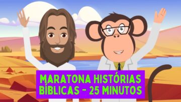 Histórias da Bíblia Infantil Desenho – Maratona +-25 Minutos –