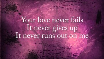 One Thing Remains – Jesus Culture (lyric video)