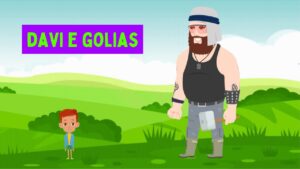 Historia Biblica para Crianças: Davi e Golias (Contos Com Moral -Animadas) – Ministério Infantil