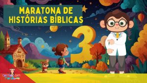 Histórias da Bíblia Infantil Desenho – +- 25 Minutos – Contos Com Moral – Ministério Infantil – 3