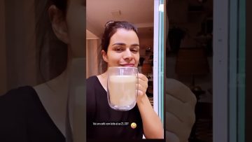 Eu amo café com leite, e vocês? #Shorts
