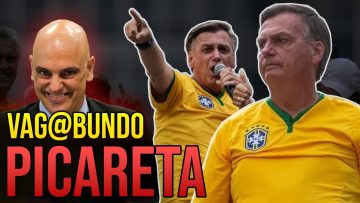 Bolsonaro se IRRITA Durante Manifestação (PICARET@)