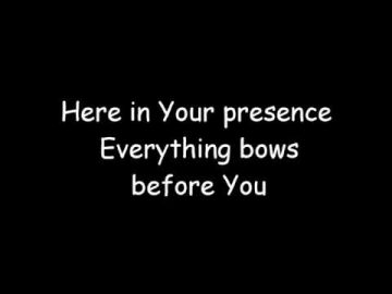 Here In Your Presence (with lyrics)