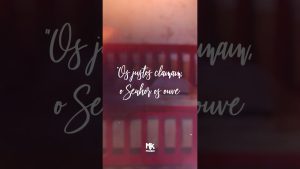 “Os Justos Clamam, o Senhor os ouve.” #EmBreve #Lançamento #AlineSouza #SouOQueSou