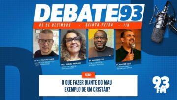 Exemplo Cristão – Por que é tão difícil ser exemplo?