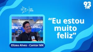 Entrevista com cantor Elizeu Alves na Expo Cristã 2024 – Rádio 93FM