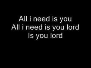All I need is you – Hillsong United