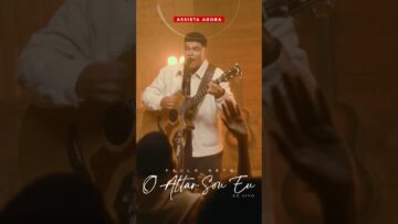 Assista agora ao lançamento do cantor Paulo Neto “O Altar