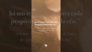 Para tudo há um tempo determinado! Vem aí “Deja” lançamento em espanhol da cantora Aline Souza