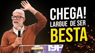 CHEGA DE SER BOBO! Pastor Claudio Duarte – Pregação evangélica