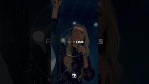 Contagem regressiva para o clipe “Faz Chover de Novo (Ao Vivo), lançamento de Marine Frisen.